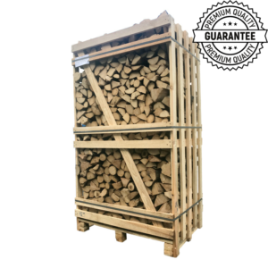 Caisse bois de chauffage blanchi hêtre ultra sec