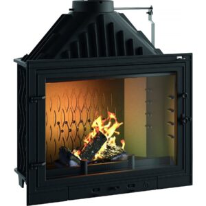 Insert “800 Primo” – 84,9 x 79,5 x 49,4 cm – 8 à 18 KW – Anthracite