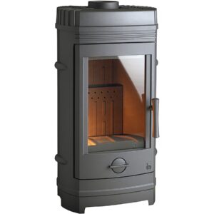 Poêle Fonte “Cassine” – 51,3 x 41,5 x 95 cm – 10 kW – Anthracite