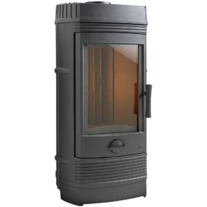 Poêle Fonte “Gomont” – 55 x 44,75 113 cm – 12 kW – Anthracite