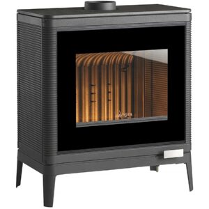 Poêle à bois en Fonte “Kazan GA” 9 kW – Anthracite