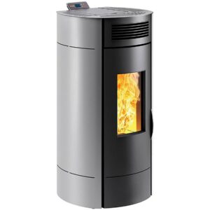 Poêle à granulés Lodi 10 Wi-Fi – Poêle à pellets – 3 à 9,5 kW – Gris